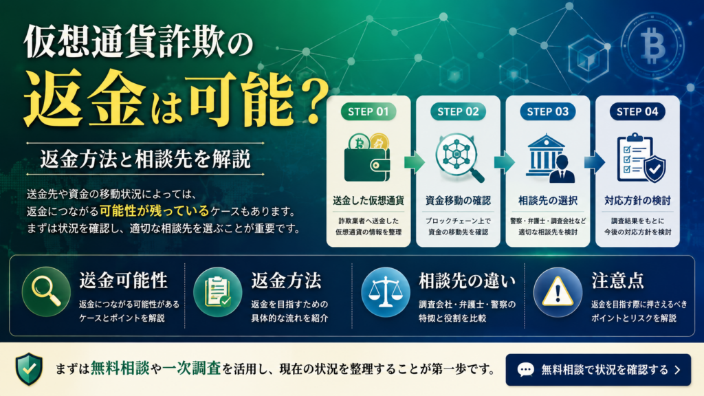 返金を目指す際の注意点