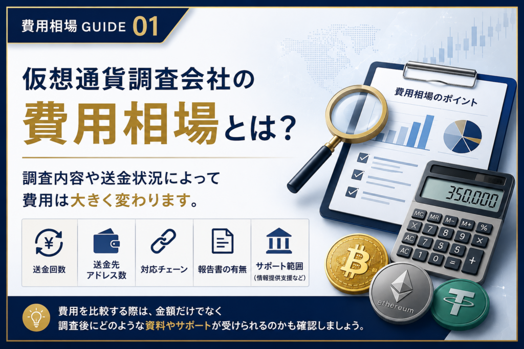 仮想通貨調査会社の費用相場とは？